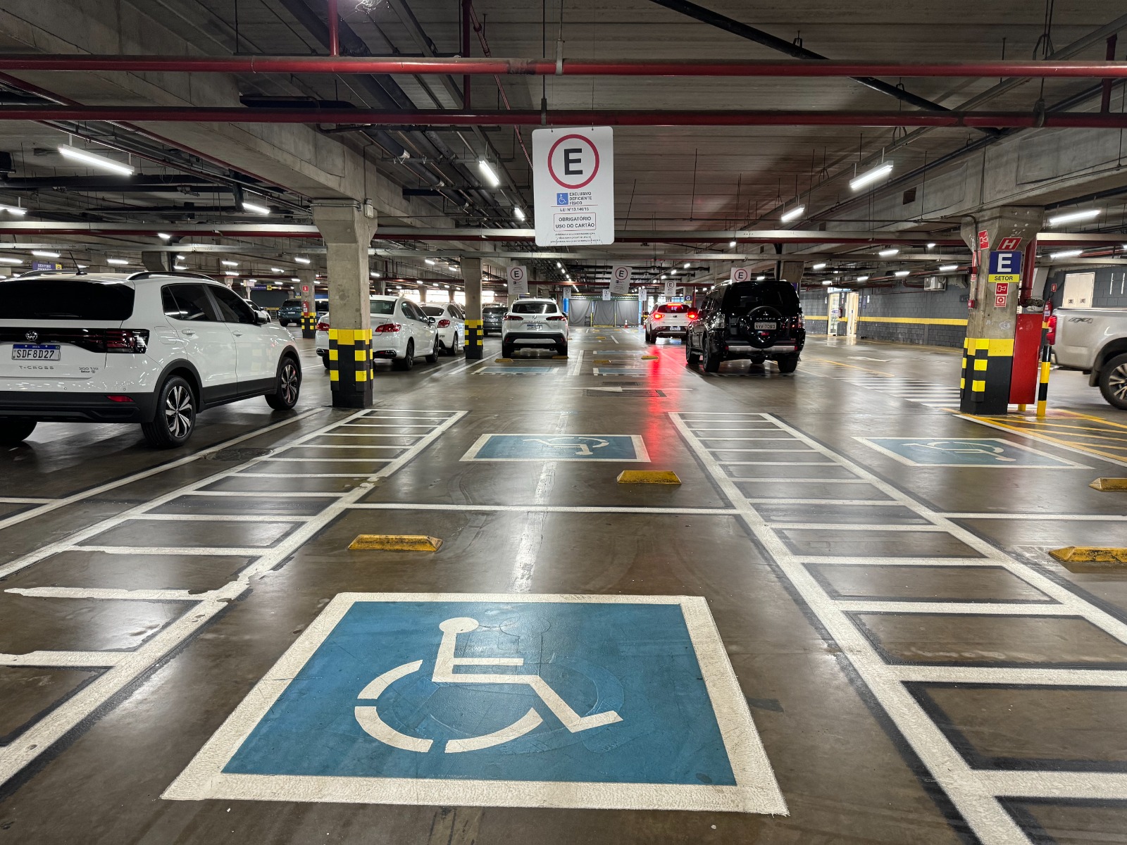 estacionamento preferencial Mobilidade