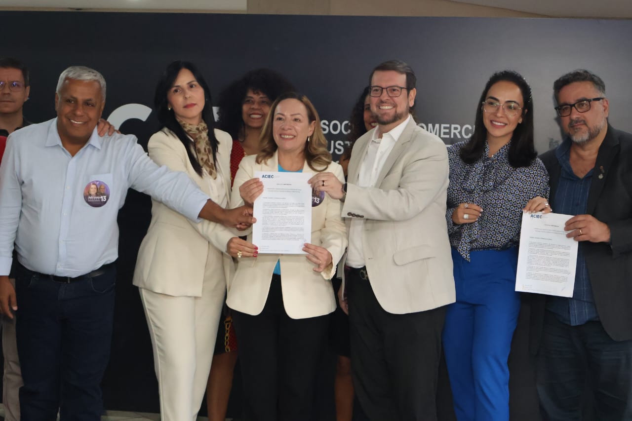 Adriana Accorsi participou de uma sabatina