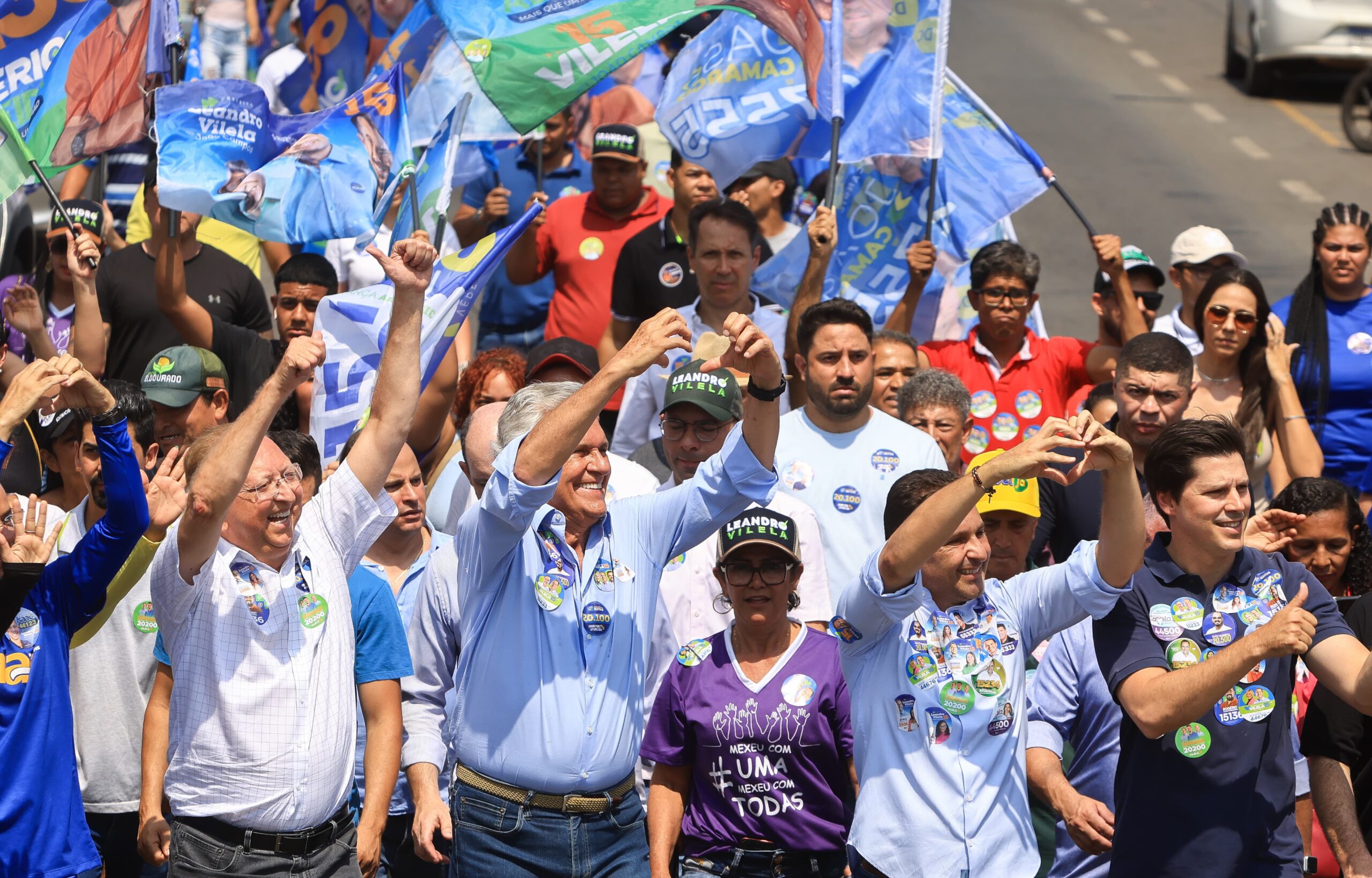 Leandro caiado aparecida caminhada