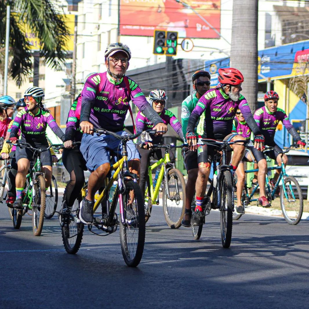 na bike com DV