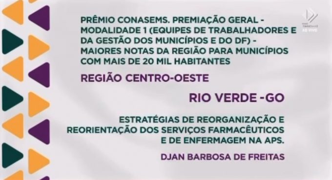 Rio verde Mostra SUS