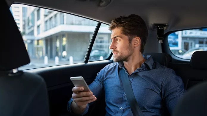 passageiro banco de trás app
