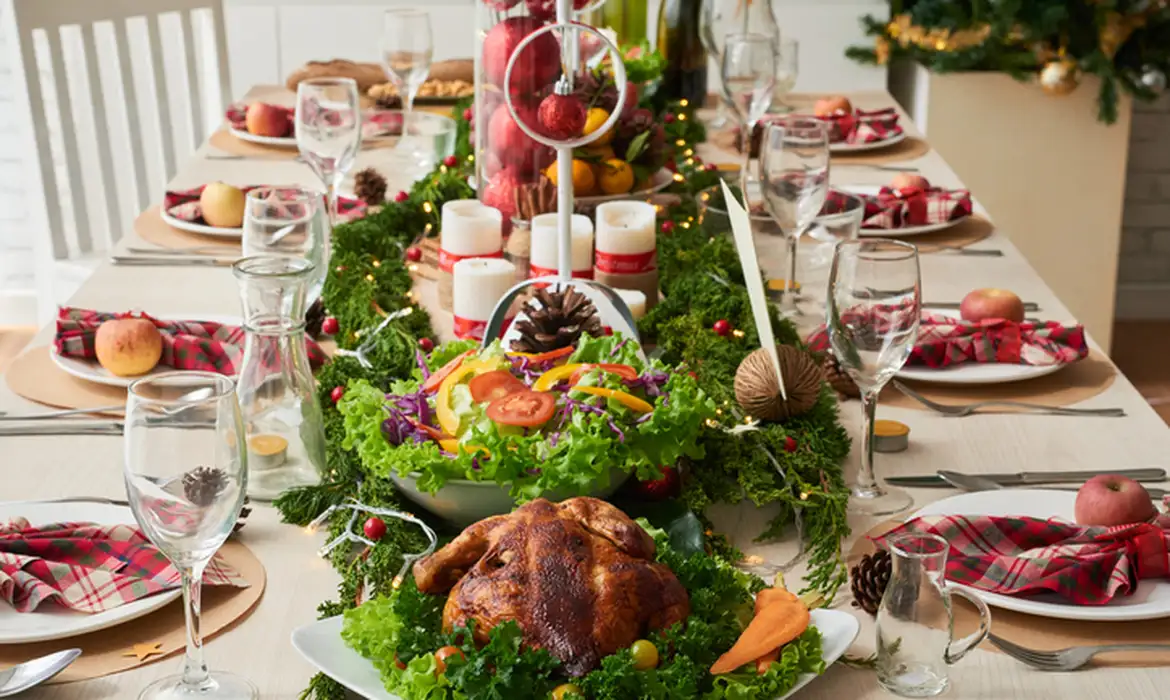 mesa de natal