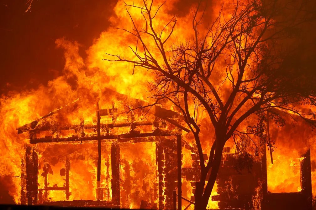 Incêndios florestais na Califórnia