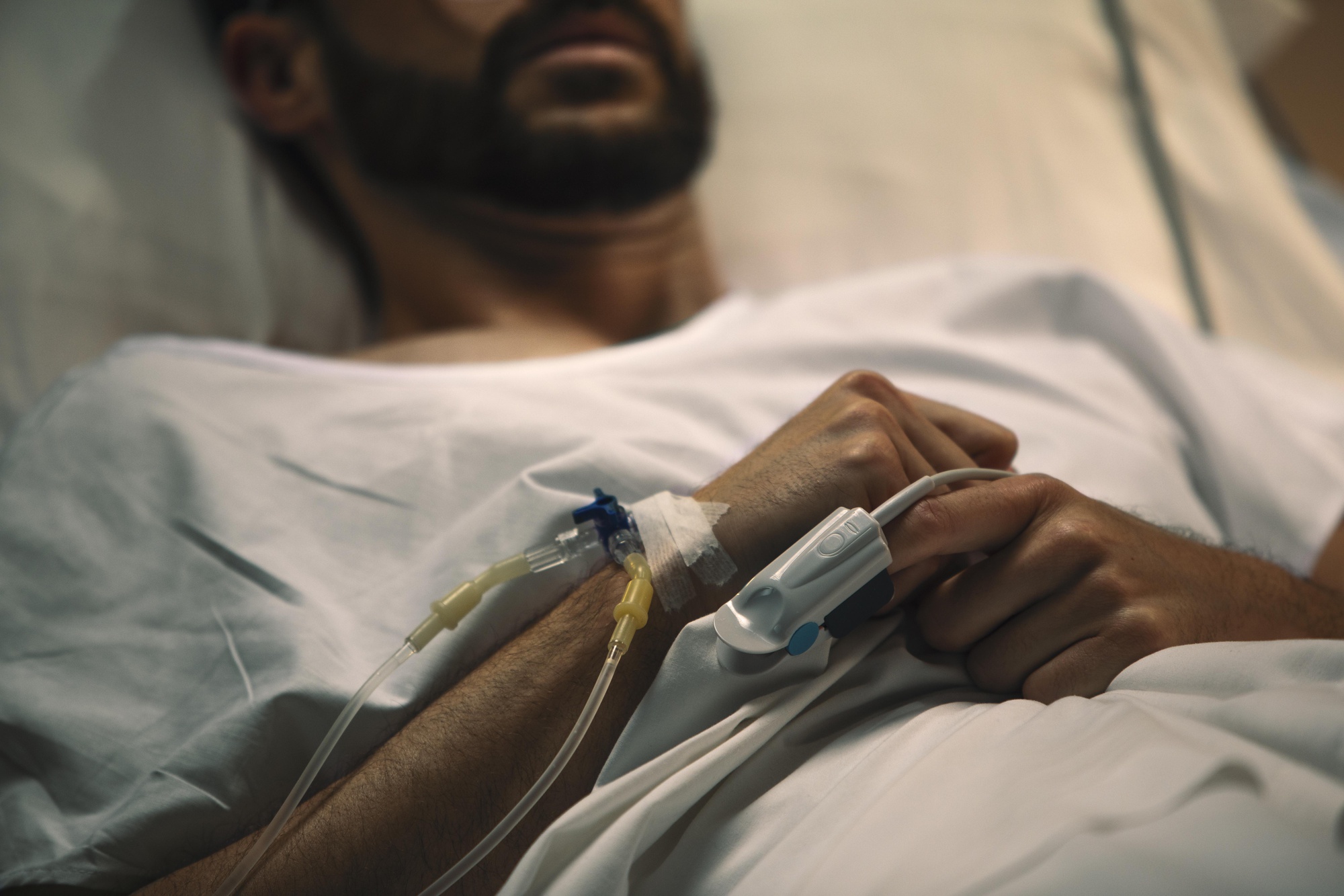 Homem é hospitalizado na Índia