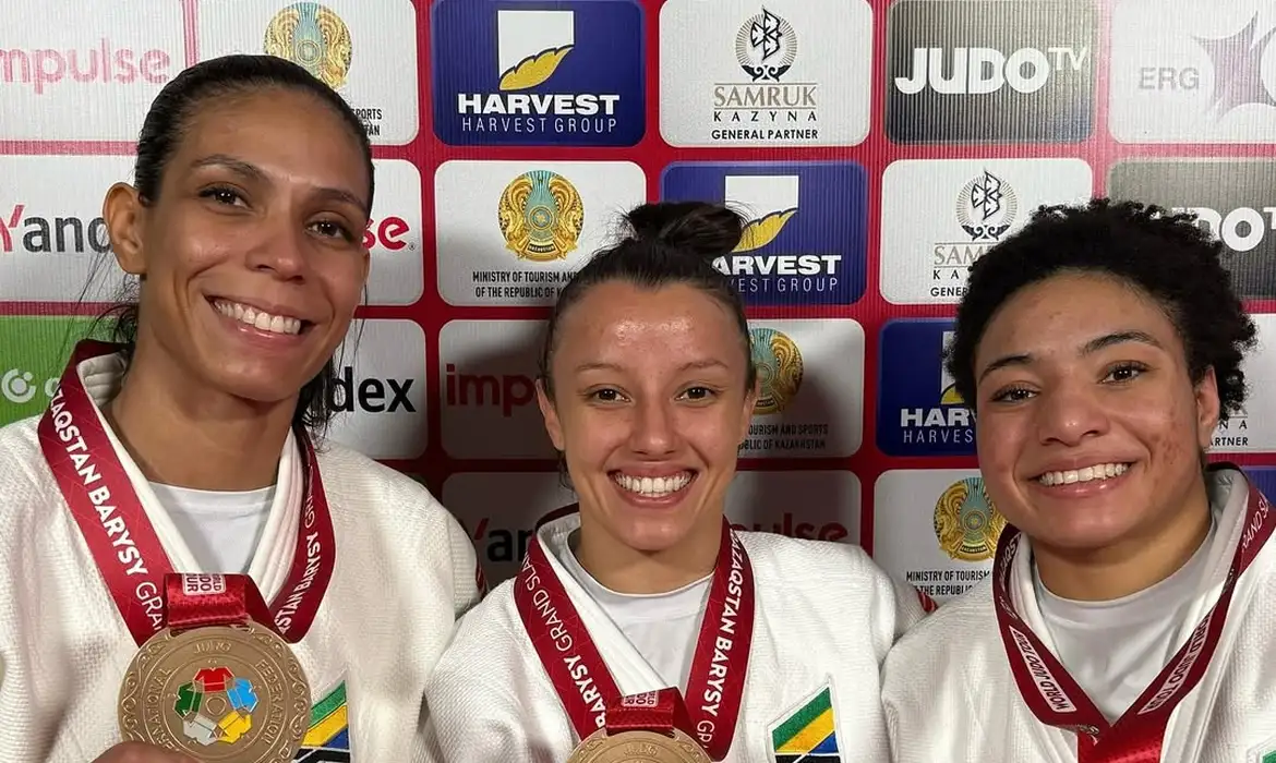 Brasileiras garantem três bronzes