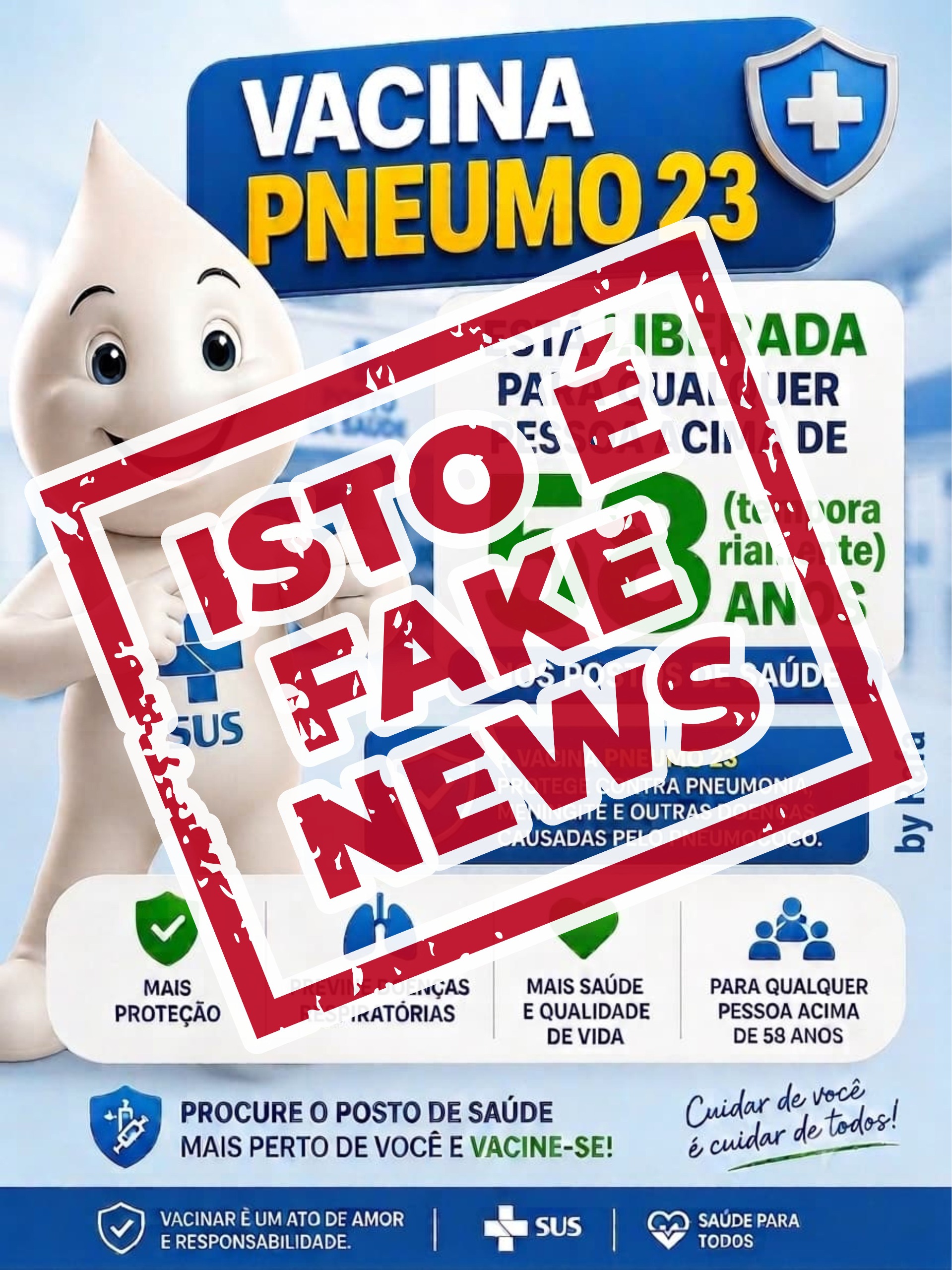 Falsa a informação